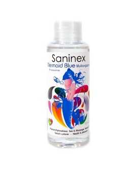 SANINEX MERMAID BLUE MULTIORGASMIC - SEX & MASSAGE OIL 100ML