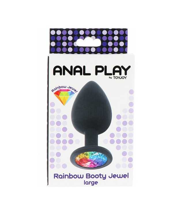 RAINBOW BOOTY JEWEL GRANDE NEGRO