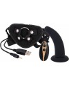 ARNeS CON DILDO Y VIBRACIoN 125CM NEGRO