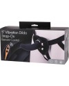 ARNeS CON DILDO Y VIBRACIoN 125CM NEGRO