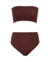 CONJUNTO OPACO MICROFIBRA MARRoN