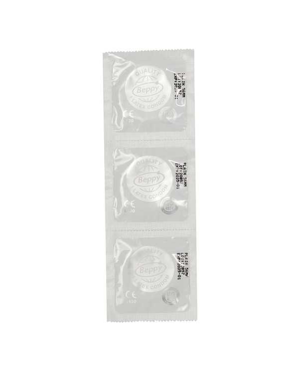 PRESERVATIVO NATURAL BEPPY CONDOMS 72PCS