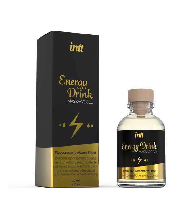 INTT GEL DE MASAJE BESABLE AROMA BEBIDA ENERGeTICA 30ML