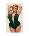 BACI SEXY BODY DE SATeN VERDE