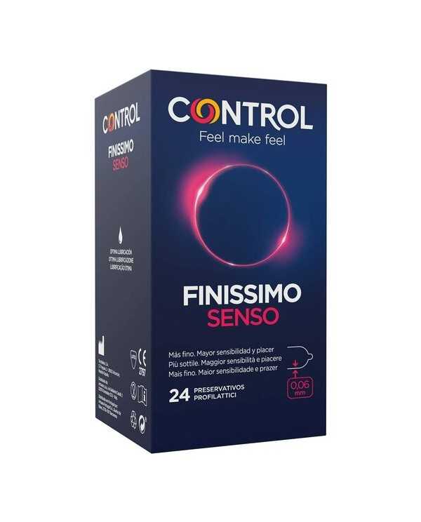 CONTROL PRESERVATIVOS FINISSIMO SENSO 24UDS