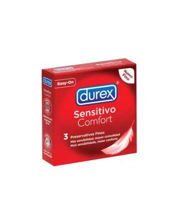 DUREX SENSITIVO SUAVE 3 UDS