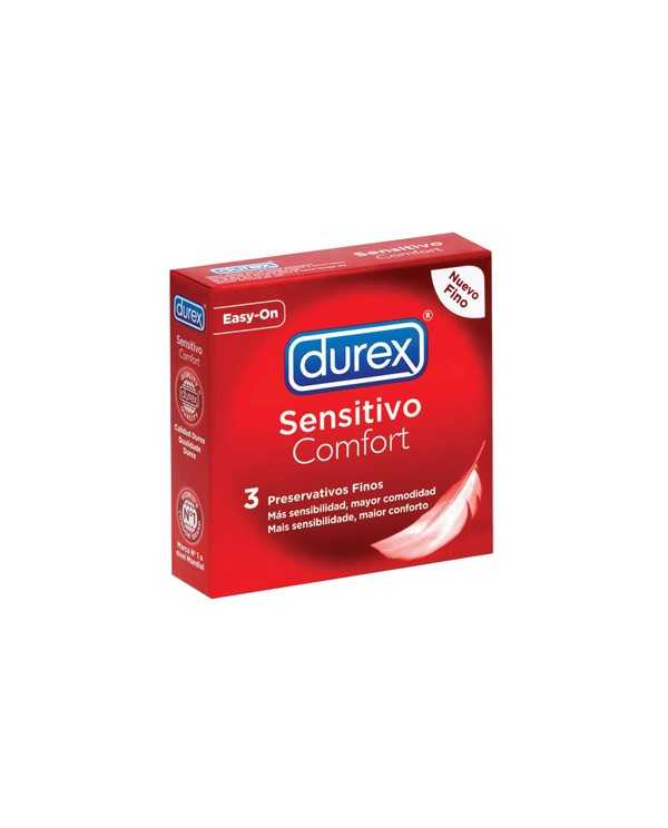 DUREX SENSITIVO SUAVE 3 UDS