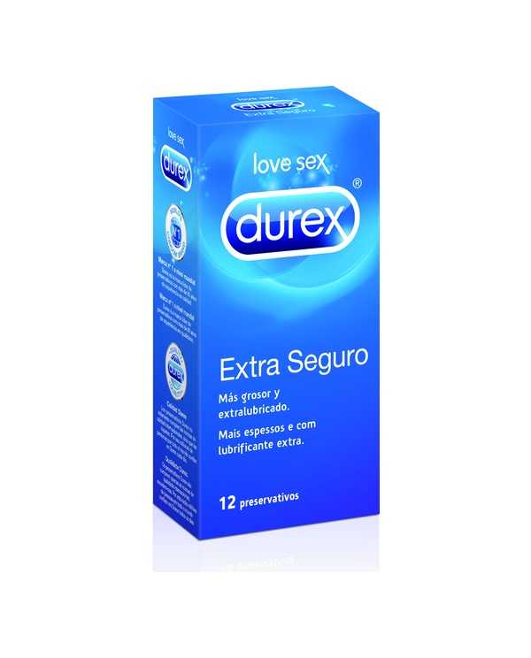 DUREX EXTRA SEGURO 12 UDS