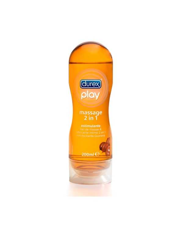 DUREX PLAY MASAJE 2 EN 1 ESTIMULANTE CON GUARANA