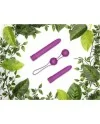 17CM VIBRADOR BIODEGRADABLE MORADO