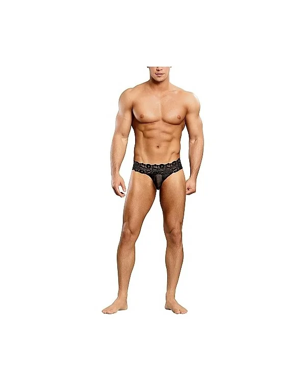 MICRO TANGA PINCH BACK NEGRO