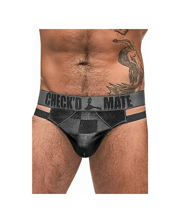 TANGA CUTOUT NEGRO