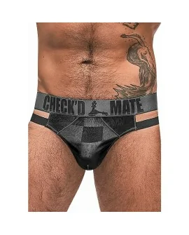 TANGA CUTOUT - NEGRO