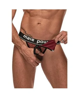 COCK RING TANGA CON ANILLO - BURDEOS