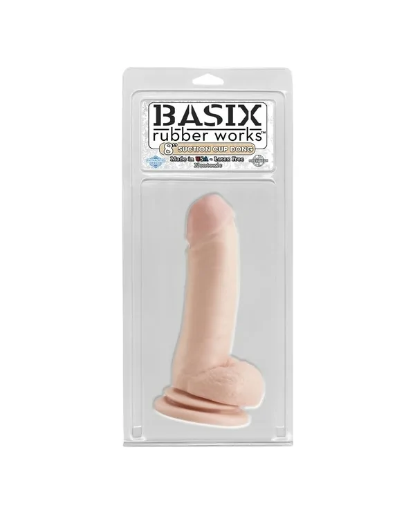 BASIX PENE DE GELATINA SUCCION NATURAL 18 CM