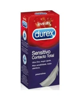 DUREX SENSITIVO CONTACTO TOTAL 6UDS