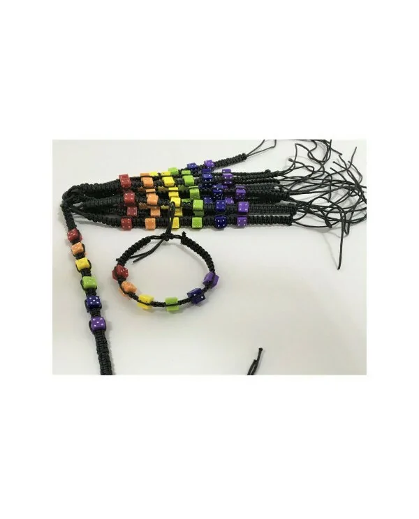 PULSERA DE HILO ORGULLO LGBT