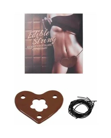 TANGA COMESTIBLE MUJER DE CHOCOLATE