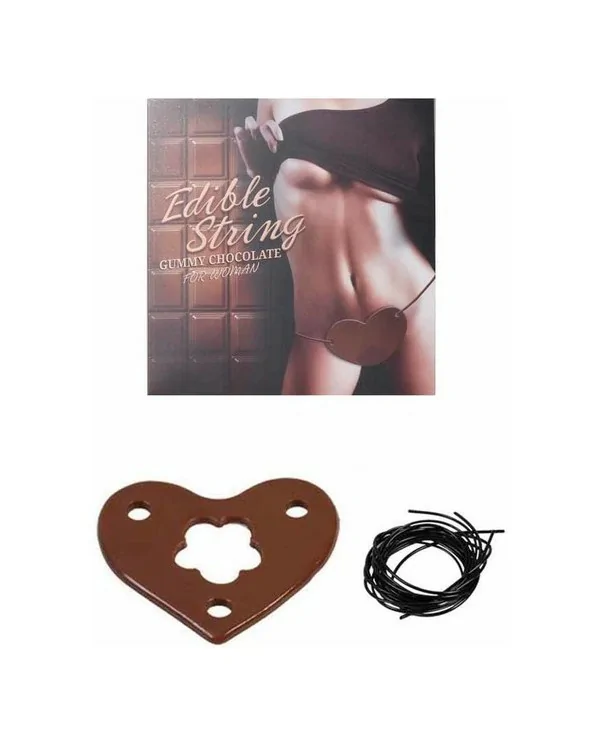 TANGA COMESTIBLE MUJER DE CHOCOLATE