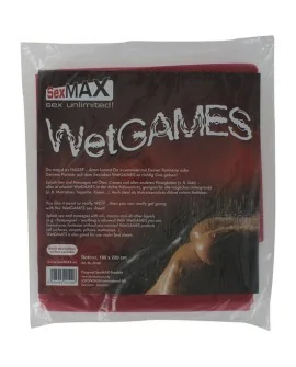 SEXMAX SÁBANA ROJA DE PLÁSTICO