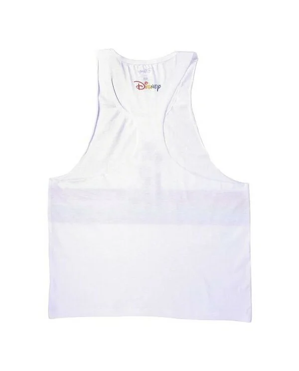 CAMISETA TIRANTES SINGLE JERSEY DISNEY PRIDE BLANCO