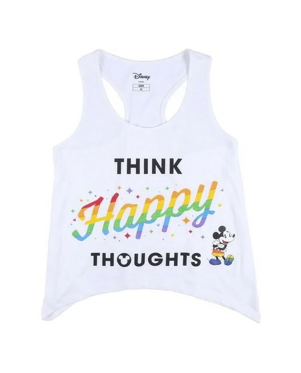 CAMISETA TIRANTES PUNTO SINGLE JERSEY DISNEY PRIDE BLANCO