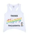 CAMISETA TIRANTES PUNTO SINGLE JERSEY DISNEY PRIDE BLANCO