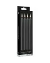 TEASING WAX VELAS LARGAS PARAFINA 4 PACK NEGRO