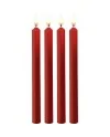 TEASING WAX VELAS LARGAS PARAFINA 4 PACK ROJO