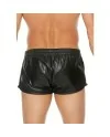 SHORT DE CUERO VERSaTIL NEGRO