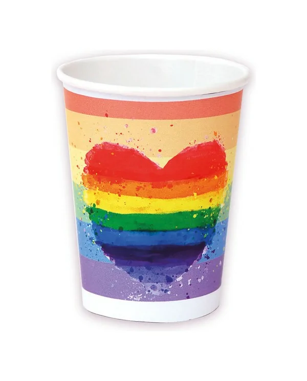 8 VASOS LGBT