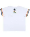 CAMISETA CORTA PUNTO SINGLE JERSEY DISNEY PRIDE BLANCA