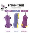 FEELZTOYS BOLAS DE AMOR CON MOVIMIENTO A CONTROL REMOTO JIVY