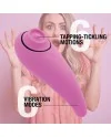 FEELZTOYS FEMMEGASM VIBRADOR PARA TAPPING TICKLING ROSA