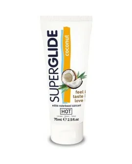 HOT SUPERGLIDE LUBRICANTE COMESTIBLE COCO