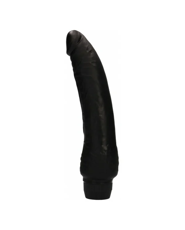 VIBRATOR DE GELATINA NEGRO 20 CM