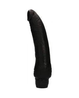 VIBRATOR DE GELATINA NEGRO 20 CM.