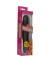 VIBRATOR DE GELATINA NEGRO 20 CM