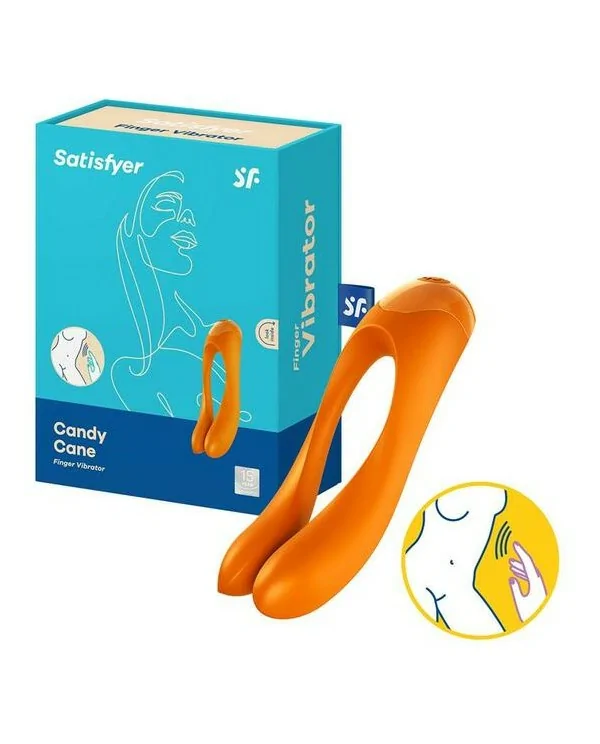 SATISFYER CANDY CANE NARANJA