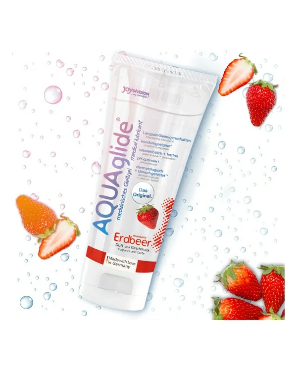 AQUAGLIDE LUBRICANTE SABOR FRESA 100 ML