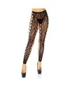 LEG AVENUE MEDIAS SIN PIES DE ENCAJE LEOPARDO