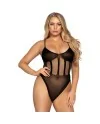 LEG AVENUE BODY OPACO CON FALDA