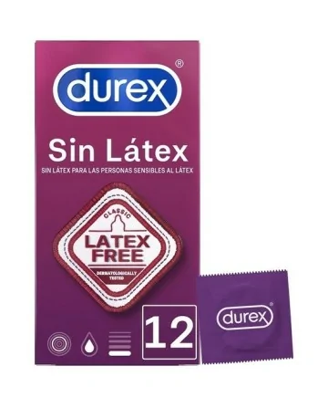 DUREX SIN LATEX 12 UDS