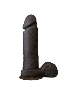 THE REALISTIC PENE REALISTICO UR3 NEGRO 21CM