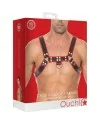 CHEST BULLDOG HARNESS ROJO