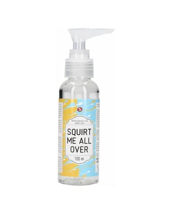 LUBRICANTE BASE AGUA SQUIRT ME ALL OVER 100 ML