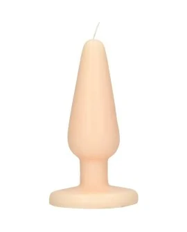 SCANDALOUS CANDLES - BUTT PLUG - FLESH