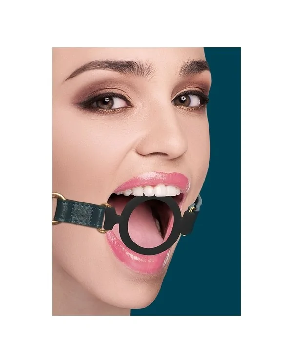 OUCH HALO SILICONE RING GAG VERDE