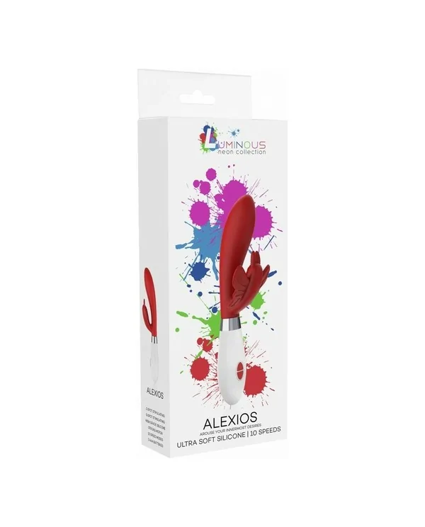 ALEXIOS ULTRA SOFT SILICONE 10 SPEEDS ROJO