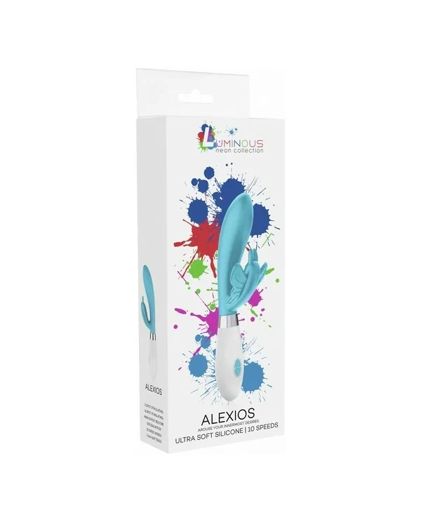 ALEXIOS ULTRA SOFT SILICONE 10 SPEEDS TURQUESA